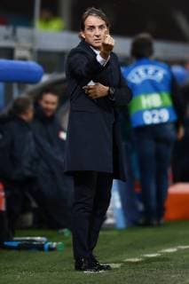 Fußball, Italien - Ukraine Mg Genova 10 10 2018 - amichevole Italia-Ucraina foto Matteo Gribaudi Image nella foto: Roberto Mancini 