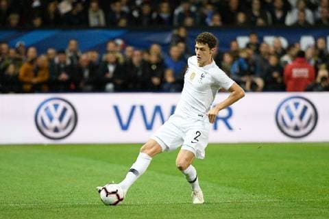 Fußball, Länderspiel, Frankreich - Island 02 BENJAMIN PAVARD (FRA) FOOTBALL : France vs Islande - Match Amical - 11 10 2018 FEP Panoramic 