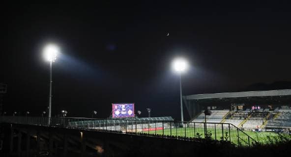 A view from a hill overlooking the stadium before the Uefa Nations League, Group A4 match at Stadion HNK Rijeka, Rijeka. Picture date: 12th October 2018. Picture credit should read: David Klein Sportimage EDITORIAL USE ONLY. No use with unauthorised audio, video, data, fixture lists, club league logos or live services. Online in-match use limited to 120 images, no video emulation. No use in betting, games or single club league player publications.