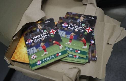 A limited amount of match programmes available before the Uefa Nations League, Group A4 match at Stadion HNK Rijeka, Rijeka. Picture date: 12th October 2018. Picture credit should read: David Klein Sportimage EDITORIAL USE ONLY. No use with unauthorised audio, video, data, fixture lists, club league logos or live services. Online in-match use limited to 120 images, no video emulation. No use in betting, games or single club league player publications.