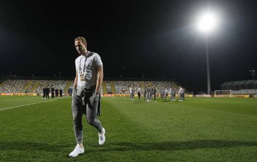 Harry Kane of England walks off the pitch before the Uefa Nations League, Group A4 match at Stadion HNK Rijeka, Rijeka. Picture date: 12th October 2018. Picture credit should read: David Klein Sportimage EDITORIAL USE ONLY. No use with unauthorised audio, video, data, fixture lists, club league logos or live services. Online in-match use limited to 120 images, no video emulation. No use in betting, games or single club league player publications.