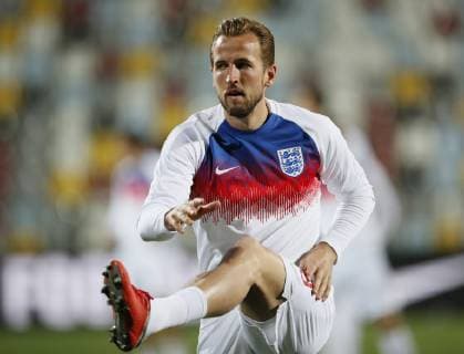 Harry Kane of England warms up before the Uefa Nations League, Group A4 match at Stadion HNK Rijeka, Rijeka. Picture date: 12th October 2018. Picture credit should read: David Klein Sportimage EDITORIAL USE ONLY. No use with unauthorised audio, video, data, fixture lists, club league logos or live services. Online in-match use limited to 120 images, no video emulation. No use in betting, games or single club league player publications.