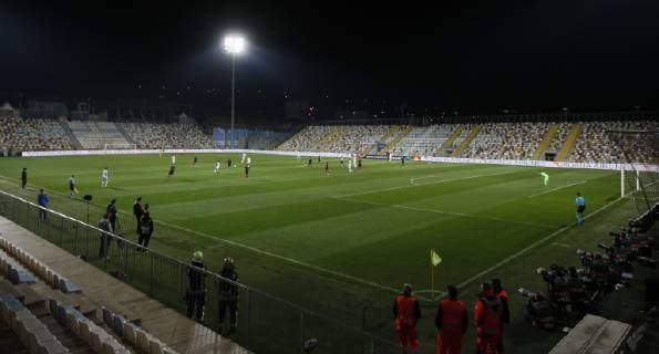 Croatia and England play on in an empty stadium during the Uefa Nations League, Group A4 match at Stadion HNK Rijeka, Rijeka. Picture date: 12th October 2018. Picture credit should read: David Klein Sportimage EDITORIAL USE ONLY. No use with unauthorised audio, video, data, fixture lists, club league logos or live services. Online in-match use limited to 120 images, no video emulation. No use in betting, games or single club league player publications.