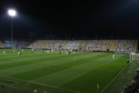 Croatia v England UEFA Nations League General view of the match being played behind closed doors during the UEFA Nations League match at Stadion HNK Rijeka, Rijeka Content Not Available For UK Newspapers Copyright: xPaulxChestertonx FIL-12397-0048