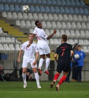 Croatia v England UEFA Nations League Raheem Sterling of England in action during the UEFA Nations League match at Stadion HNK Rijeka, Rijeka Content Not Available For UK Newspapers Copyright: xPaulxChestertonx FIL-12397-0145