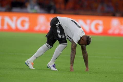 Fussball, UEFA Nations League, Niederlande vs. Deutschland , 13.10.2018, Johan Cruyff Arena Amsterdam ,Jerome Boateng, Deutschland, Aktion, Einzelbild