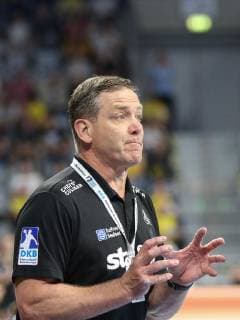 Alfred Gislason (THW Kiel, Trainer) Rhein-Neckar-Loewen - THW Kiel, 1. HBL Mannheim Copyright: xRoskaritzx Eibner-Pressefotox EP_kess_rrz
