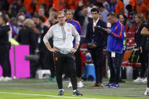 AMSTERDAM, Johan Cruyff-Arena, 13-10-2018, football, season 2018 2019, Nations Cup Football , assistant coach Dwight Lodeweges during the match Netherlands vs Germany Netherlands - Germany  x2541749x
