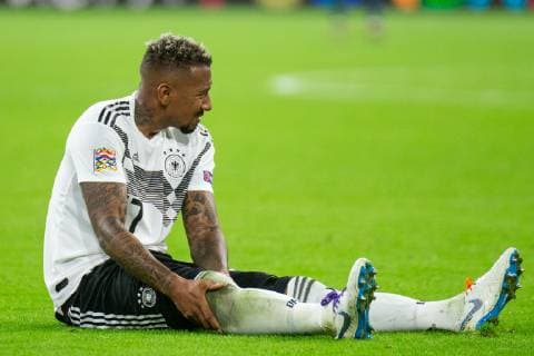 13.10.2018, xkvx, Fussball UEFA Nations League Division A, Niederlande - Deutschland emspor, v.l. Jerome Boateng (DFB - Deutscher Fussballbund) (DFL DFB REGULATIONS PROHIBIT ANY USE OF PHOTOGRAPHS as IMAGE SEQUENCES and or QUASI-VIDEO) Amsterdam