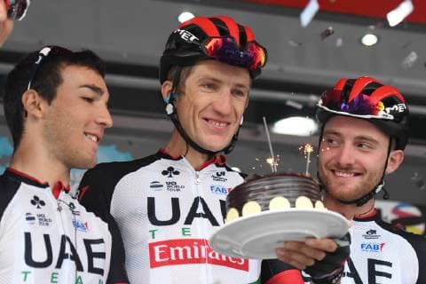 Sport Themen der Woche KW41 Sport Themen des Tages October 14, 2018 - Bursa, Turkey - Przemyslaw Niemiec of Poland and UAE Team Emirates ahead of the sixth stage - the Salcano Stage 166.7km from Bursa to Istanbul, of the 54th Presidential Cycling Tour of Turkey 2018. This is the last stage and the last race for the Polish rider, as he decided to end his professional career that started in early 2002..On Sunday, October 14, 2018, in Bursa, Turkey. 54th Presidential Cycling Tour Of Turkey - Stage Six  - ZUMAn230 20181014_zaa_n230_095 Copyright: xArturxWidakx