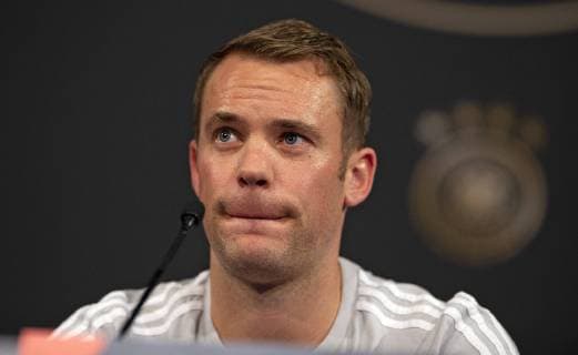 Sport Bilder des Tages 15.10.2018, Fussball, UEFA Nations League, Pressekonferenz und Training der deutschen Nationalmannschaft im Stade de France Paris. Torwart Manuel Neuer (Deutschland)