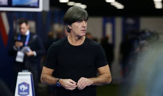 Paris , Fußball Nations League Frankreich vs. Deutschland , Trainer Joachim Löw ( GER ) DFB regulations prohibit any use of photographs as image sequences and or quasi-video