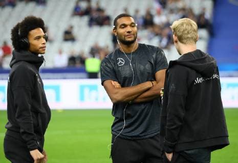 Leroy Sane (Deutschland Germany), Jonathan Tah (Deutschland Germany), Julian Brandt (Deutschland Germany)- 16.10.2018: Frankreich vs. Deutschland, 4. Spieltag UEFA Nations League, Stade de France, DISCLAIMER: DFB regulations prohibit any use of photographs as image sequences and or quasi-video.