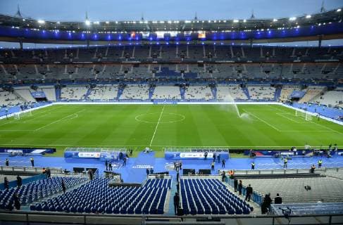 Fussball, Herren, Saison 2018 19, Nations League (4. Spieltag), Länderspiel in Saint-Denis, Frankreich - Deutschland, Blick ins Stade de France vor dem Spiel, 16.10. 2018, Copyright: xMatthiasxKochx