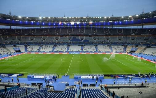 Fussball, Herren, Saison 2018 19, Nations League (4. Spieltag), Länderspiel in Saint-Denis, Frankreich - Deutschland, Blick ins Stade de France vor dem Spiel, 16.10. 2018, Copyright: xMatthiasxKochx