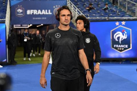 Fussball, Herren, Saison 2018 19, Nations League (4. Spieltag), Länderspiel in Saint-Denis, Frankreich - Deutschland, Mats Hummels (Deutschland) vor dem Spiel, 16.10. 2018, Copyright: xMatthiasxKochx