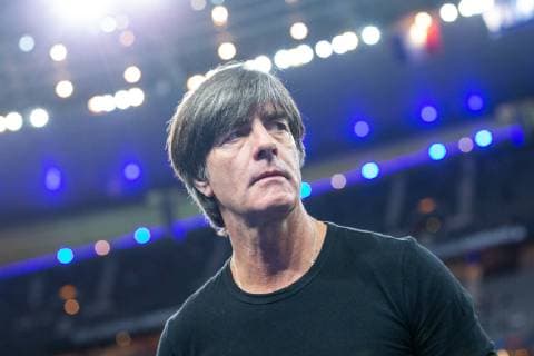 16.10.2018, xkvx, Fussball Nations League, Frankreich - Deutschland emspor, v.l. Head Coach Bundestrainer Joachim Loew (DFB - Deutscher Fussballbund) (DFL DFB REGULATIONS PROHIBIT ANY USE OF PHOTOGRAPHS as IMAGE SEQUENCES and or QUASI-VIDEO) Paris