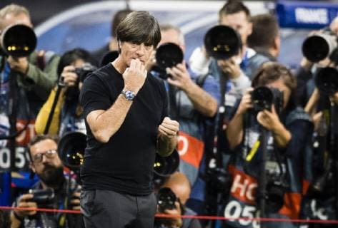 Paris, 16.10.2018 Trainer Joachim Löw (Deutschland) angespannt Frankreich - Deutschland