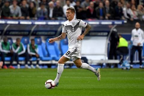 Fussball, Herren, Saison 2018 19, Nations League (4. Spieltag), Länderspiel in Saint-Denis, Frankreich - Deutschland, Toni Kroos (Nr. 8, Deutschland), 16.10. 2018, Copyright: xMatthiasxKochx