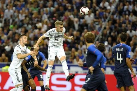 October 16, 2018 - Saint Denis, Seine Saint Denis, France - The Defender of Germany team MATTHIAS GINTER in action during the UEFA Nations league soccer group stage day 4, between France and Germany at the Stade de France in St Denis - France..France won 2-1 Soccer 2018 - France 2-1 Germany - ZUMAp119 20181016_zaf_p119_007 Copyright: xPierrexSteveninx