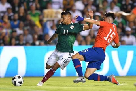 Fußball, Mexiko - Chile