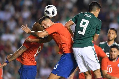 Fußball, Mexiko - Chile