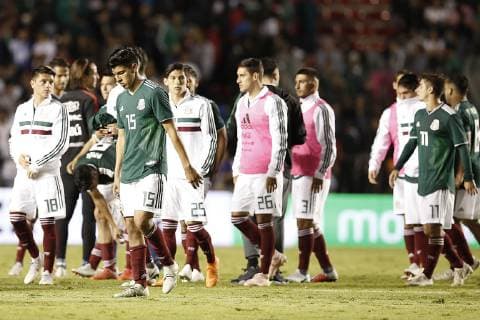 Fußball, Mexiko - Chile October 16, 2018 - EUM20181016DEP18.JPG.QUERETARO, Qro., SoccerFutbol-Mexico-Chile.- La seleccion de Chile derrota 1-0 a su similar de Mexico en partido amistoso celebrado en el estadio Corregidora, la noche de este martes 16 de octubre de 2018. Foto: Agencia EL UNIVERSALAgustin SalinasRCC. Latin News: October 16, 2018 Copyright: xElxUniversalx