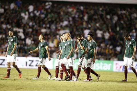 Fußball, Mexiko - Chile October 16, 2018 - EUM20181016DEP20.JPG.QUERETARO, Qro., SoccerFutbol-Mexico-Chile.- La seleccion de Chile derrota 1-0 a su similar de Mexico en partido amistoso celebrado en el estadio Corregidora, la noche de este martes 16 de octubre de 2018. Foto: Agencia EL UNIVERSALAgustin SalinasRCC. Latin News: October 16, 2018 Copyright: xElxUniversalx