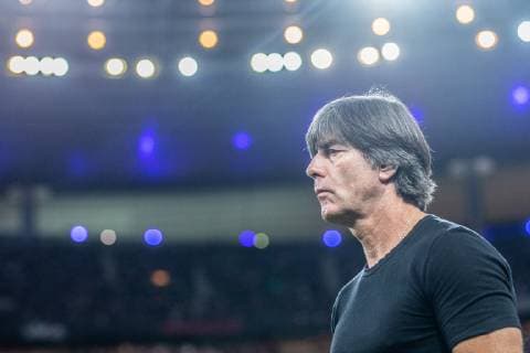 16.10.2018, xkvx, Fussball Nations League, Frankreich - Deutschland emspor, v.l. Head Coach Bundestrainer Joachim Loew (DFB - Deutscher Fussballbund) (DFL DFB REGULATIONS PROHIBIT ANY USE OF PHOTOGRAPHS as IMAGE SEQUENCES and or QUASI-VIDEO) Paris