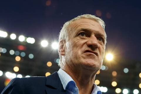 Paris, France, 16.10.2018, UEFA Nations League, League A, Group 1, Frankreich - Deutschland Trainer Didier Deschamps (FRA) schaut ( DeFodi048