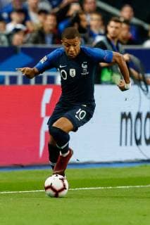 Paris, France, 16.10.2018, UEFA Nations League, League A, Group 1, Frankreich - Deutschland Kylian Mbappe (FRA) in Aktion ( DeFodi048