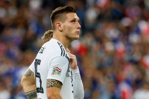Paris, France, 16.10.2018, UEFA Nations League, League A, Group 1, Frankreich - Deutschland Niklas Suele (GER) schaut ( DeFodi048