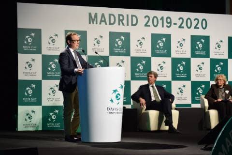 Tennis, DavisCup Pressetermin in Madrid Presentacion de la Copa Davis en Madrid Madrid, Spain 17-10-18 Presentation of Davis Cup in Madrid