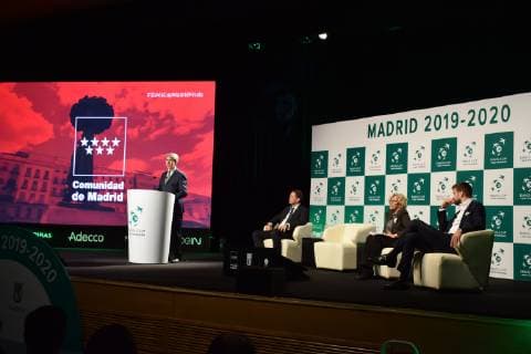 Tennis, DavisCup Pressetermin in Madrid Presentacion de la Copa Davis en Madrid Madrid, Spain 17-10-18 Presentation of Davis Cup in Madrid