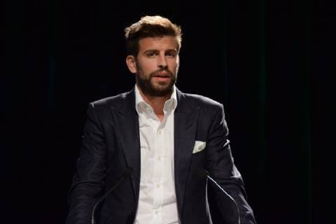 Tennis, DavisCup Pressetermin in Madrid Presentacion de la Copa Davis en Madrid Madrid, Spain 17-10-18 Gerard Pique Presentation of Davis Cup in Madrid