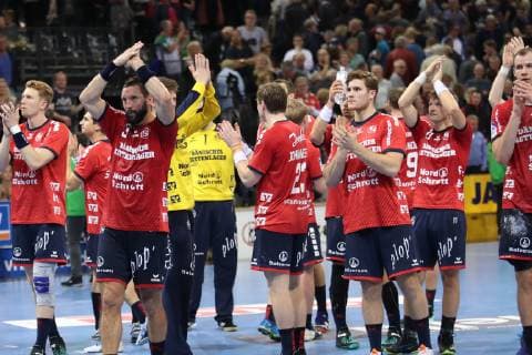 SG Flensburg-Handewitt vs SC Magdeburg, Handball, DHB-Pokal, Achtelfinale, 17.10.18 Traurige Gesichter