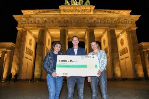 Verleihung des Grünen Bandes des DOSB und der Commerzbank 2018 an den LTTC Rot-Weiß , Berlin, 17.10.2018,