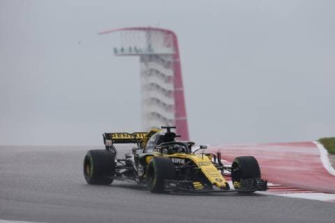 Photo4 LaPresse 19 10 2018 Austin, USA Grand Prix Formula One USA 2018 In the pic: free Practice 1, Nico Hulkenberg (GER) Renault Sport F1 Team RS18  Copyright: xPhoto4 LaPressex