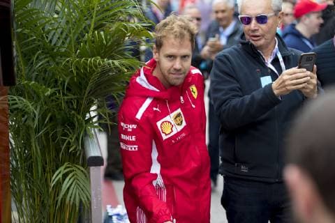Motorsports: FIA Formula One World Championship WM Weltmeisterschaft 2018; Grand Prix; United States, FORMULA 1 PIRELLI 2018 UNITED STATES GRAND PRIX , Circuit of The Americas , 5 Sebastian Vettel (GER, Scuderia Ferrari) Austin United States