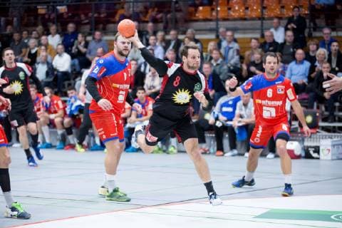 Luebbecke, Deutschland 20.10.2018: 2. HBL - 2018 2019 - TuS-N-Luebbecke vs. HBW Balingen-Weilstetten (M) Jens Bechtloff (Luebbecke) Luebbecke Nordrhein-Westfalen Deutschland Merkur Arena