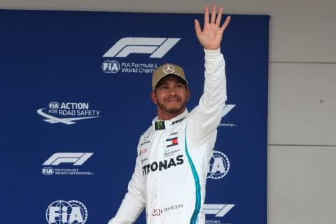 20th October 2018, Circuit of The Americas, Austin, USA; Formula One Grand Prix of The United States, qualification; Mercedes AMG Petronas Motorsport, Lewis Hamilton takes pole for tomorrows race  ActionPlus12071752 Octane