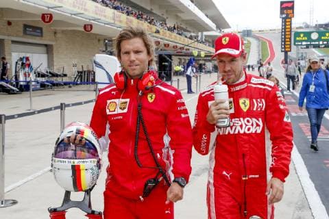 Motorsports: FIA Formula One World Championship WM Weltmeisterschaft 2018; Grand Prix; United States, FORMULA 1 PIRELLI 2018 UNITED STATES GRAND PRIX , Circuit of The Americas , 5 Sebastian Vettel (GER, Scuderia Ferrari) Austin United States