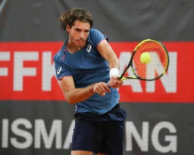 Filippo Baldi (ITA), Finale, Endspiel Tennis - Wolffkran Open - ATP Tennis Herren Challenger - TC Ismaning - Ismaning - Bavaria - Germany - 21 October 2018. Â Copyright: xJuergenxHasenkopfx