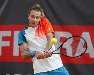 Gleb Sakharov, Finale, Endspiel Tennis - Wolffkran Open - ATP Tennis Herren Challenger - TC Ismaning - Ismaning - Bavaria - Germany - 21 October 2018. Â Copyright: xJuergenxHasenkopfx