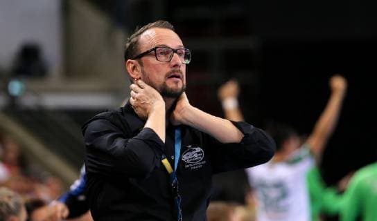 BAU 21.10.2018 Ludwigsburg Handball SG BBM Bietigheim vs. FTC-Rail Cargo Hungaria, Trainer Martin Albertsen (BBM) enttäuscht