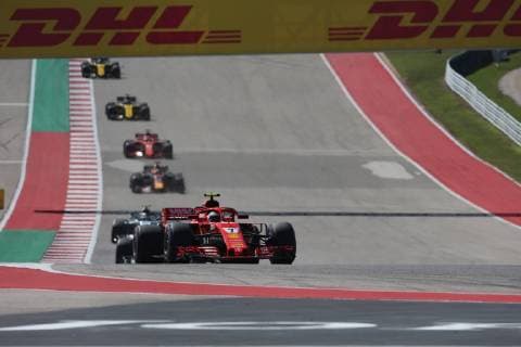 Photo4 LaPresse 21 10 2018 Austin, USA Grand Prix Formula One USA 2018 In the pic: race, Kimi Raikkonen (FIN) Scuderia Ferrari SF71H  Copyright: xPhoto4 LaPressex