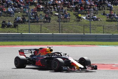 Photo4 LaPresse 21 10 2018 Austin, USA Grand Prix Formula One USA 2018 In the pic: race, Daniel Ricciardo (AUS) Red Bull Racing RB14  Copyright: xPhoto4 LaPressex