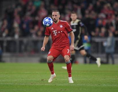02.10.2018, Fussball, UEFA Champions League, Saison 2018 2019, Vorrunde, 2. Spieltag, FC Bayern Muenchen - Ajax Amsterdam 1:1, Franck Ribery (Bayern Muenchen)