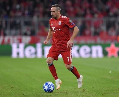 02.10.2018, Fussball, UEFA Champions League, Saison 2018 2019, Vorrunde, 2. Spieltag, FC Bayern Muenchen - Ajax Amsterdam 1:1, Franck Ribery (Bayern Muenchen)
