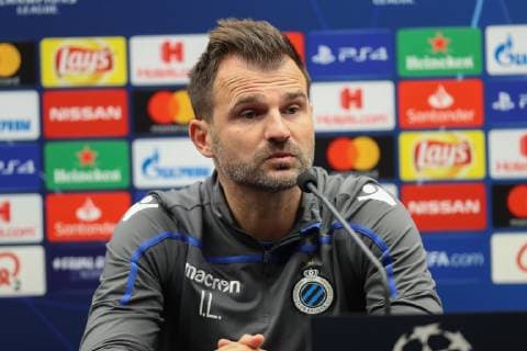 Club Brugge s head coach Ivan Leko pictured during a press conference PK Pressekonferenz of Belgian soccer team Club Brugge KV, Tuesday 23 October 2018 in Brugge. Tomorrow Club will meet French club AS Monaco on day three the UEFA Champions League, in group A. BRUNOxFAHY  x05453368x